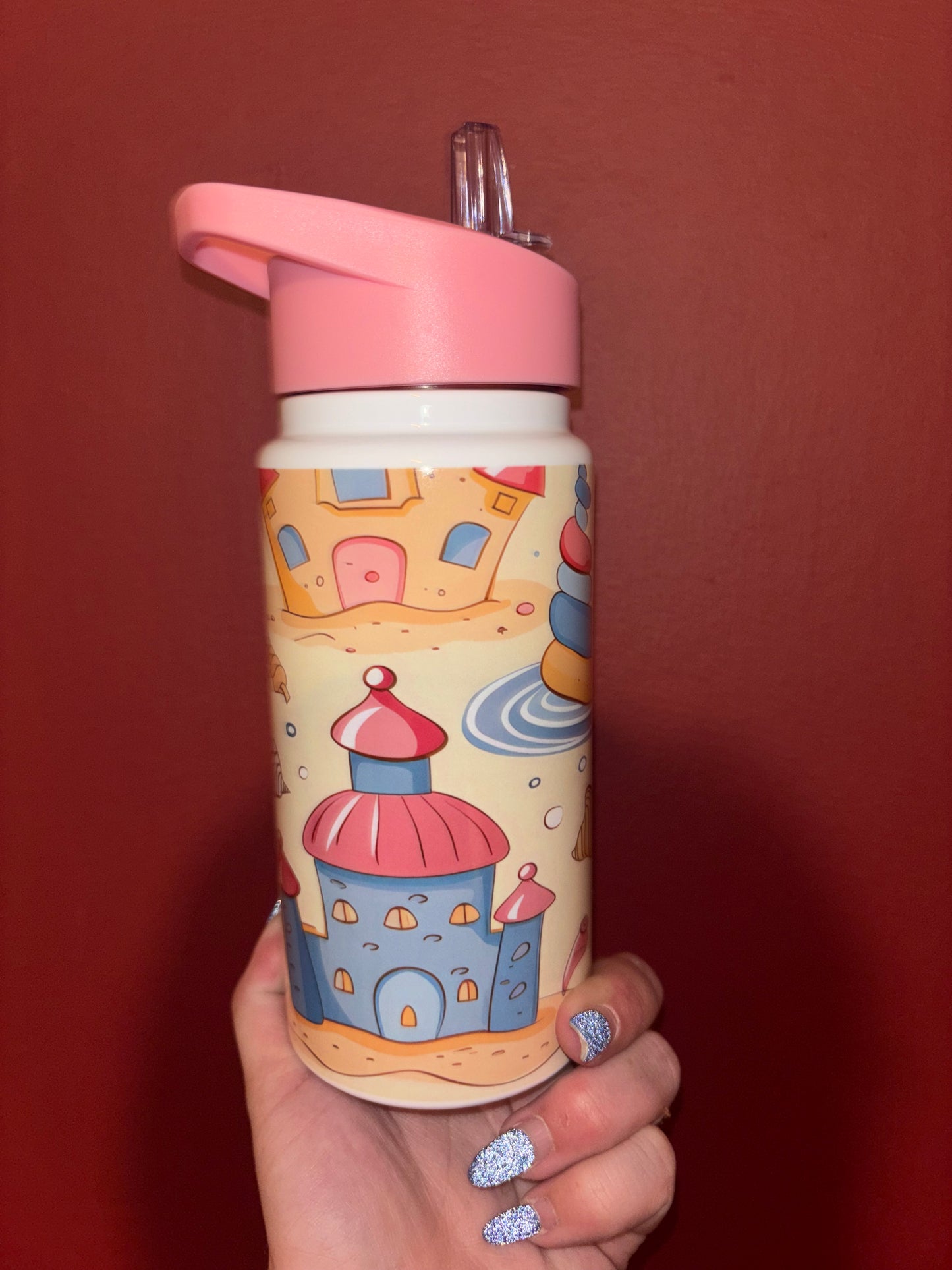 Sandcastles Water Bottle