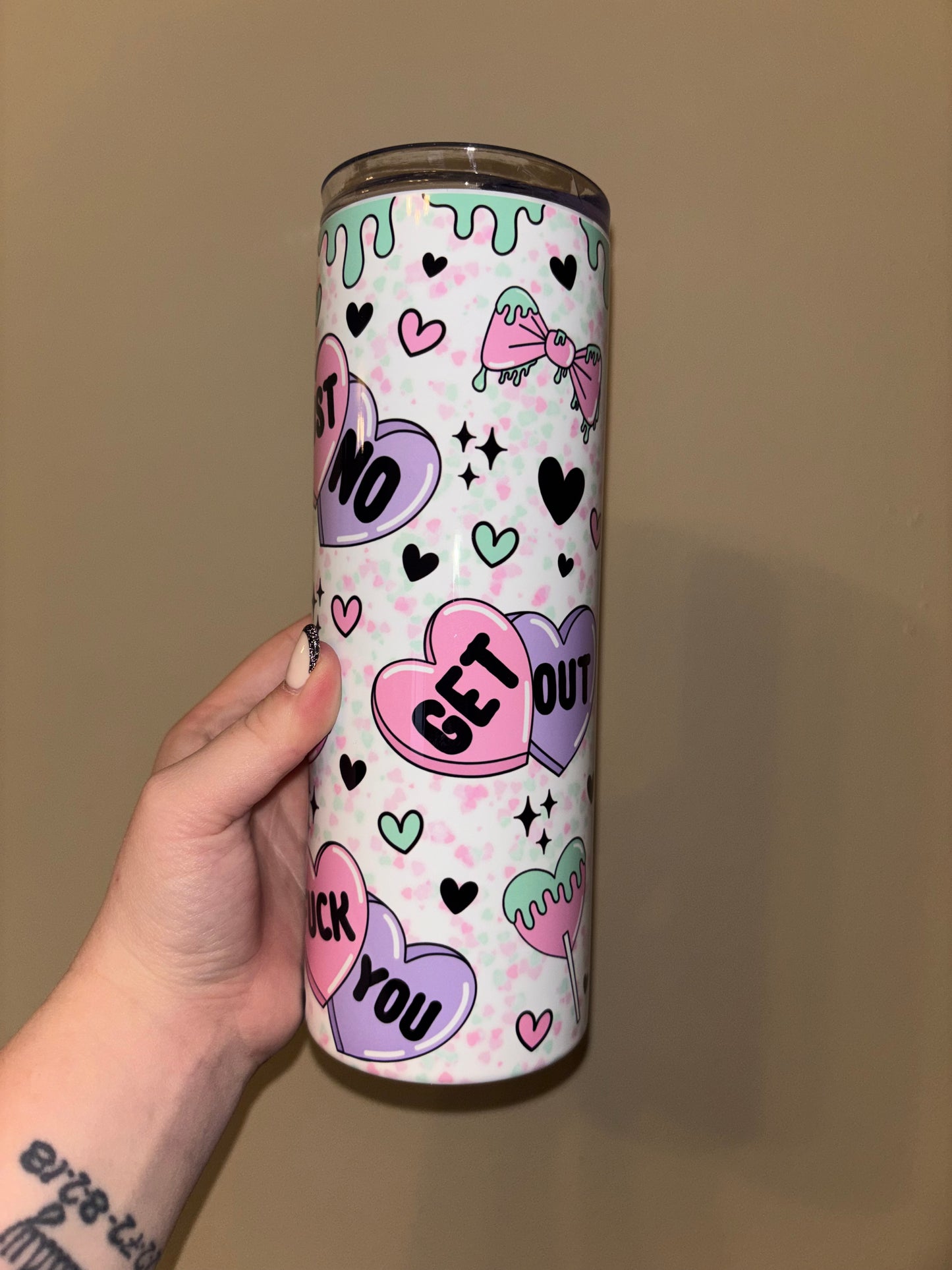 Anti-Valentines Tumbler