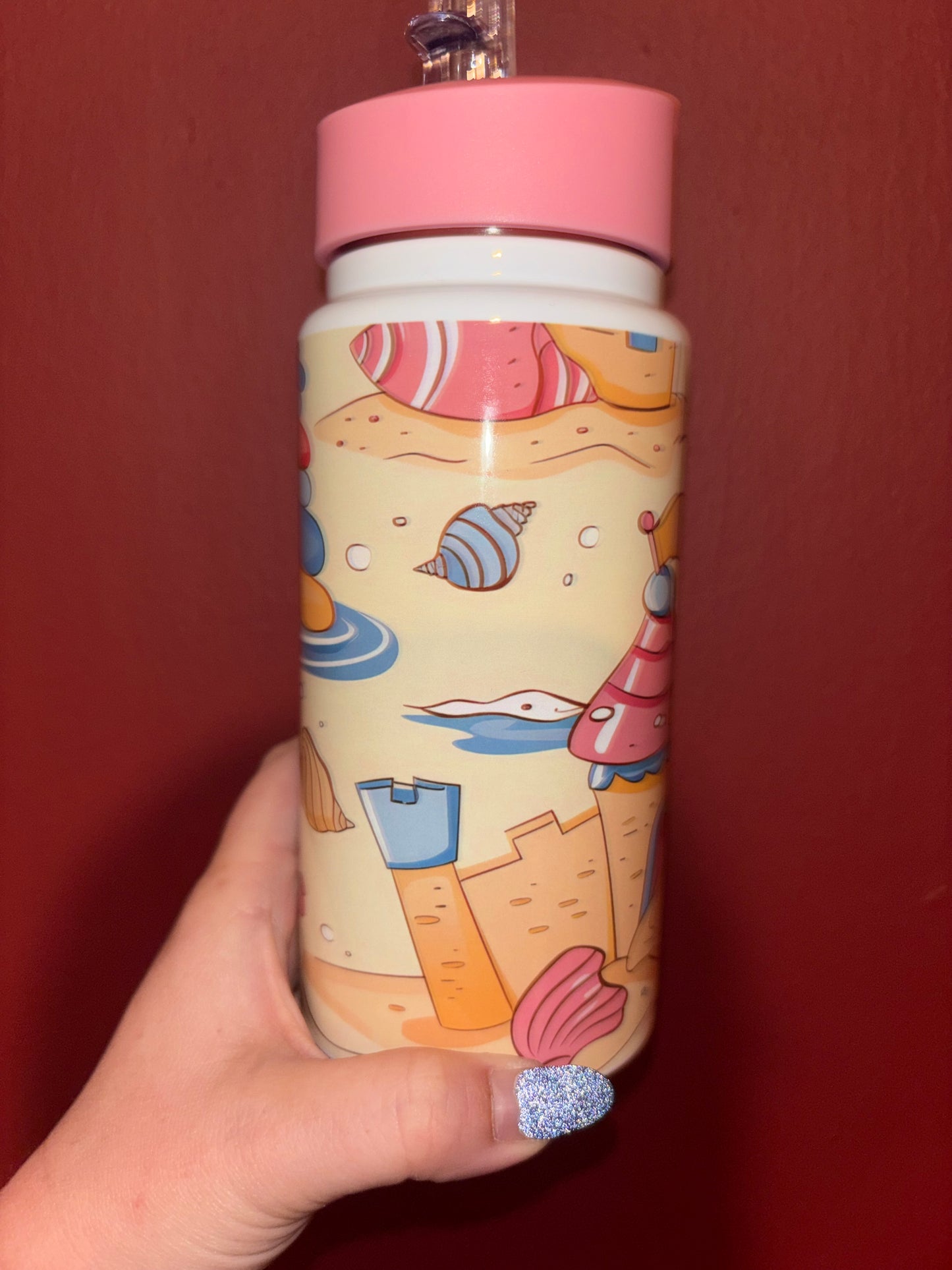 Sandcastles Water Bottle