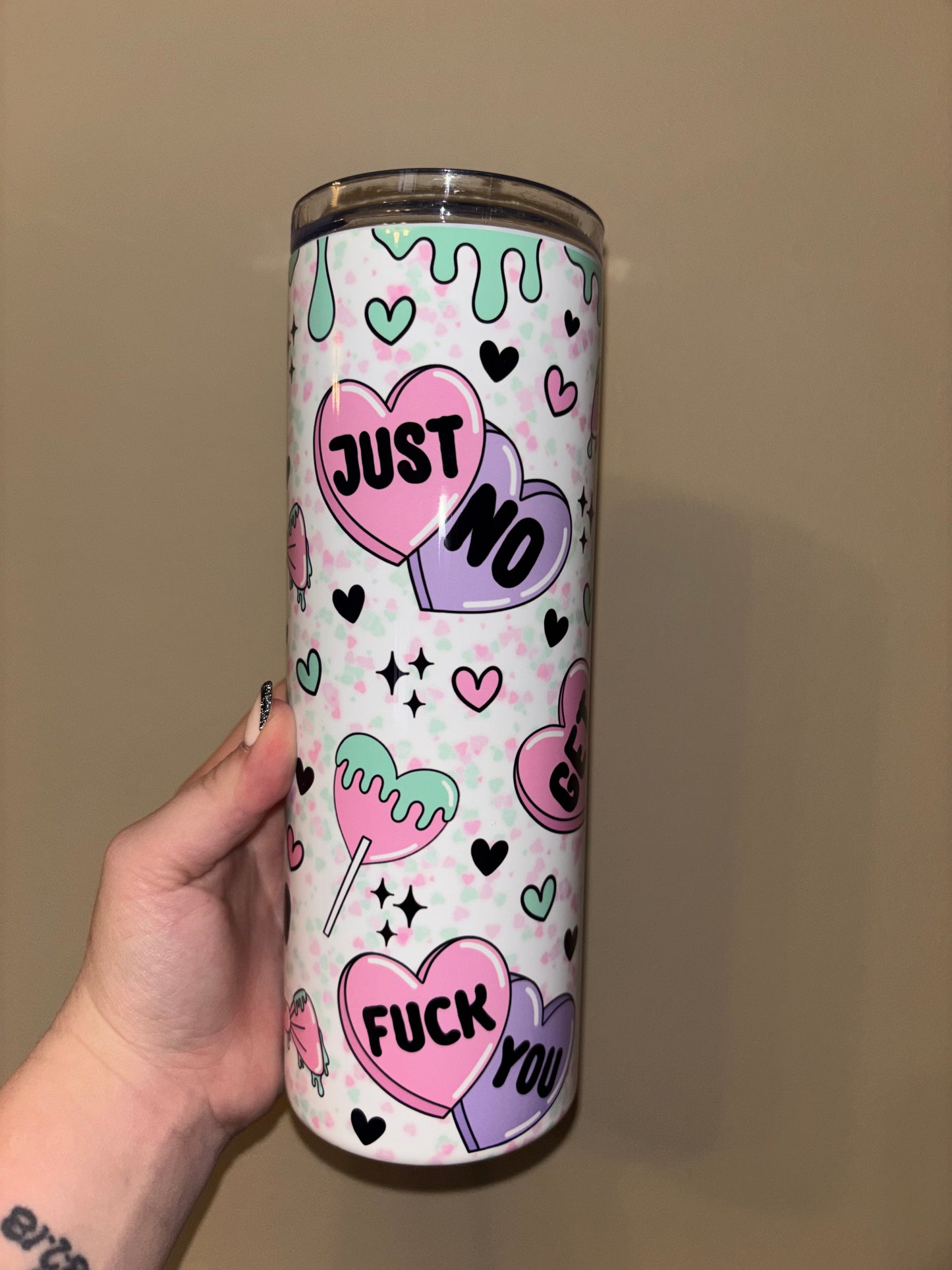 Anti-Valentines Tumbler