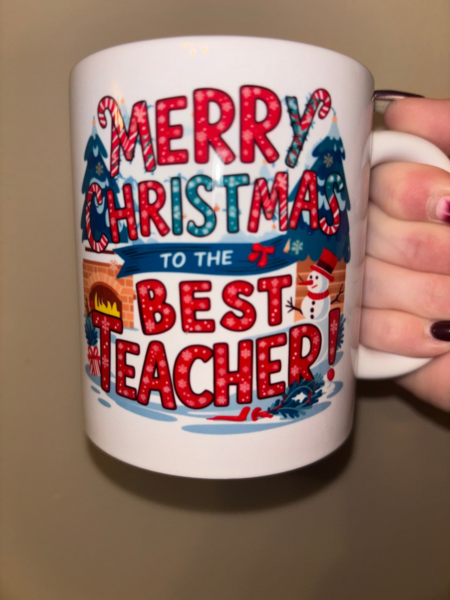 Merry Christmas Best Teacher