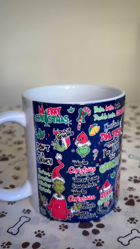 Grinch Christmas Mug